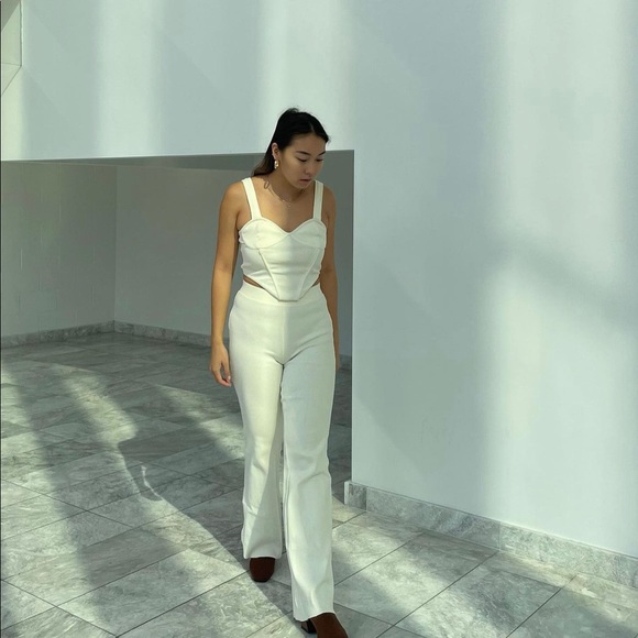 White Knit Summer Set - Picture 2 of 4